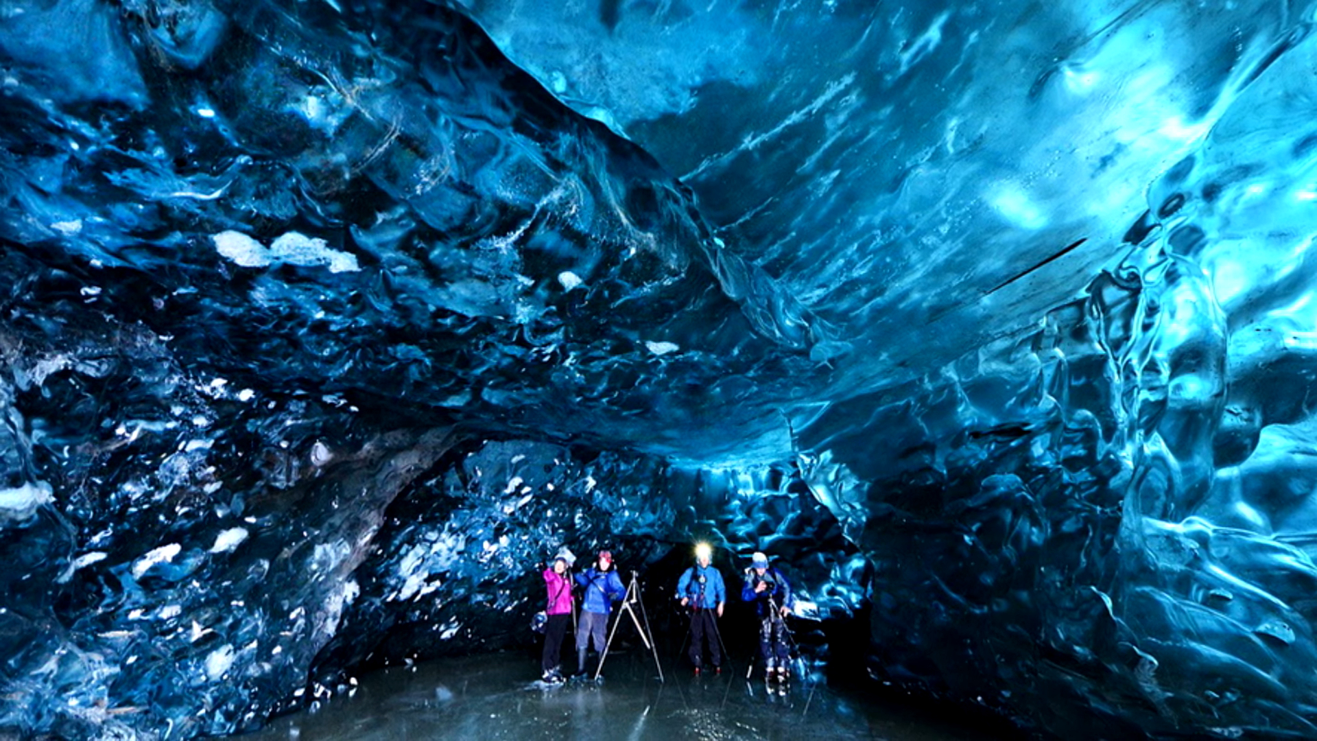 Пещера Скафтафелл, Исландия
